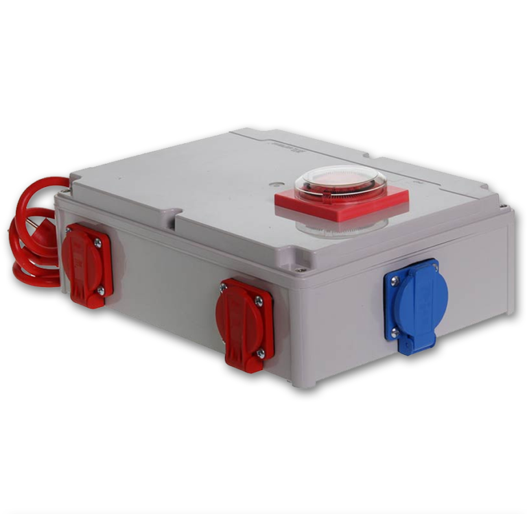 Davin Relais Box 4x600W mit Heizungsanschluss