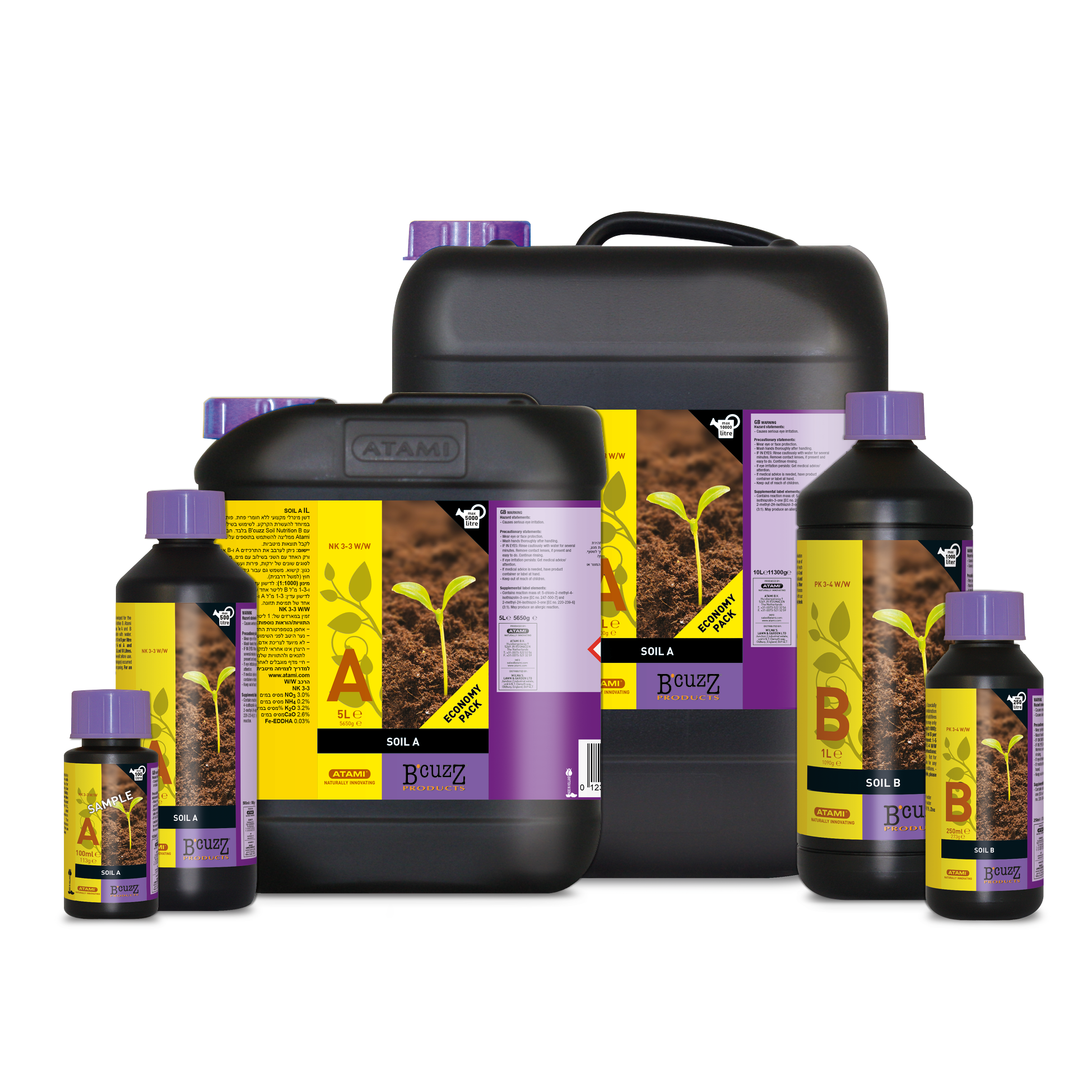 Atami B'cuzz Erde Nutrition A+B 1 L