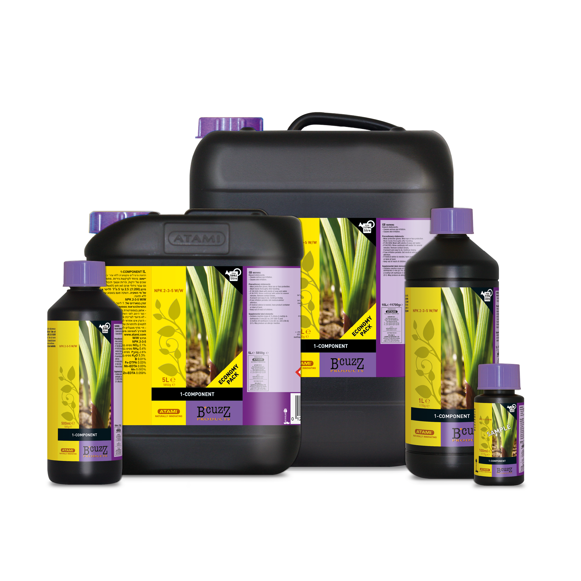Atami B'cuzz 1 Komponenten Erde Nutrition