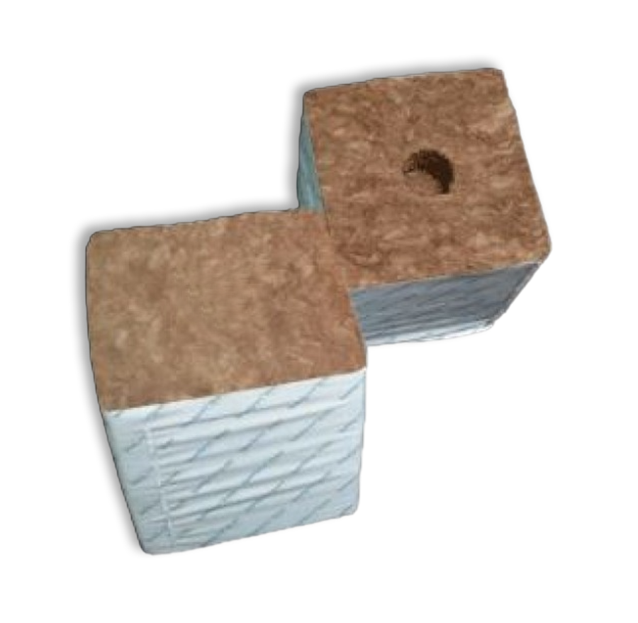 Agra Wool Grow Blöcke 15 x 15 x 15 cm Loch 38 x 35 mm