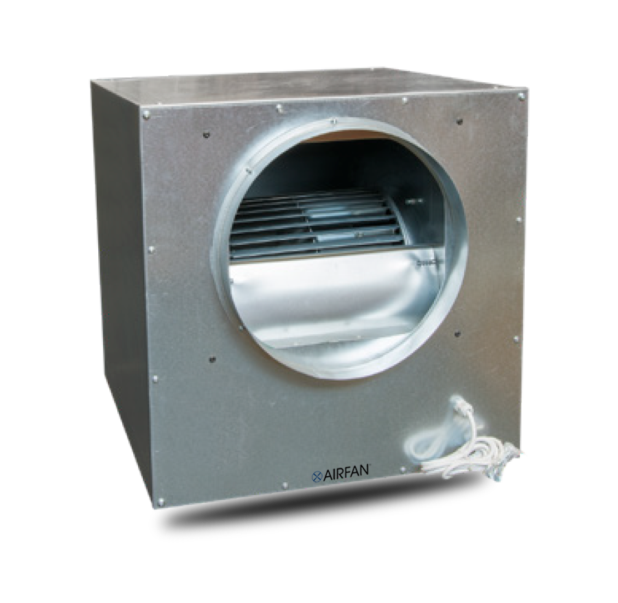 Airfan MDF Metallbox