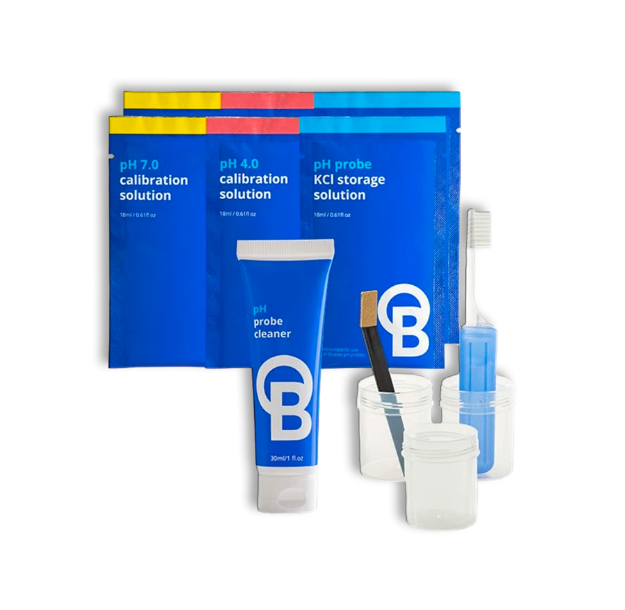 Bluelab Sonde Pflegeset pH und Leitfähigkeit 4.0 / 7.0