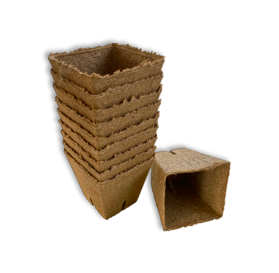 Jiffy Anzuchttöpfe, Löslich 8x8x8 cm 1200 Stück