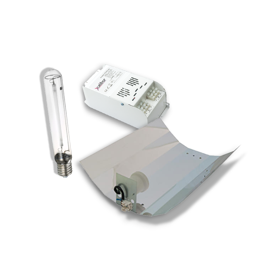 Compact 600W Set mit Spiegelkappe