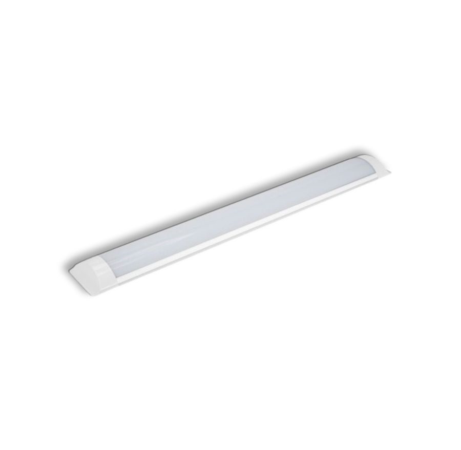 Leuchtstoff LED Armatur, 60 cm, Kaltweiß, 18 W