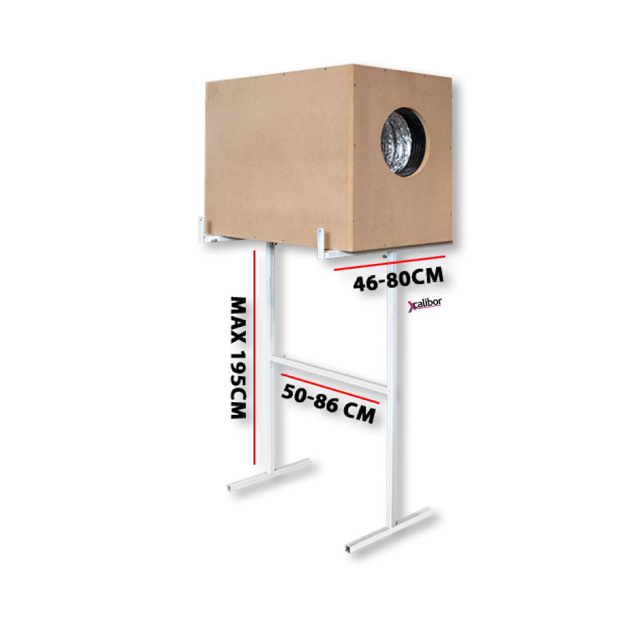 Xcalibor Halterung für Holz / Metallboxen